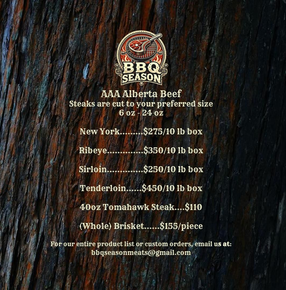 BBQ SEASON MEATS